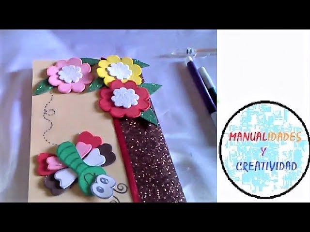 Forrar Cuadernos │Como Decorar Cuadernos  │ Manualidades - Escolar