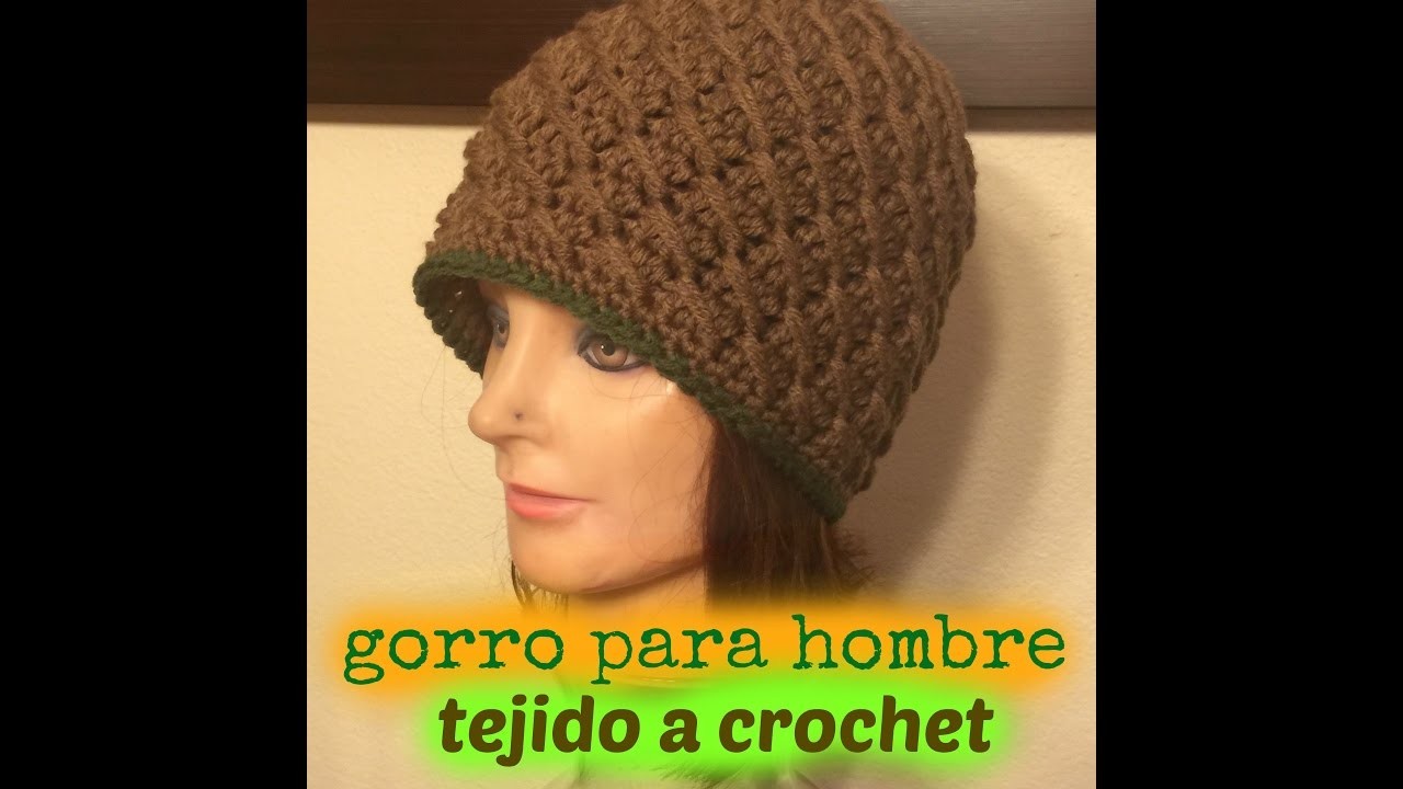 Gorro Para Caballero A crochet