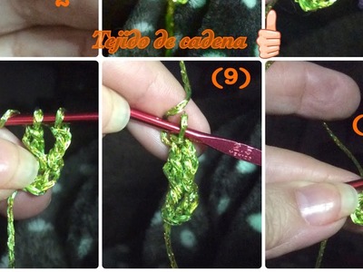 Varías Manualidades de su Amiga (sin audio) ????qué suba,De nuevo muestro el tejido múltiples husos