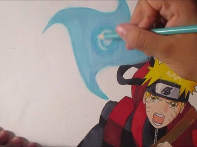 Como Dibujar a Naruto modo sabio.How to Draw Naruto senin mod