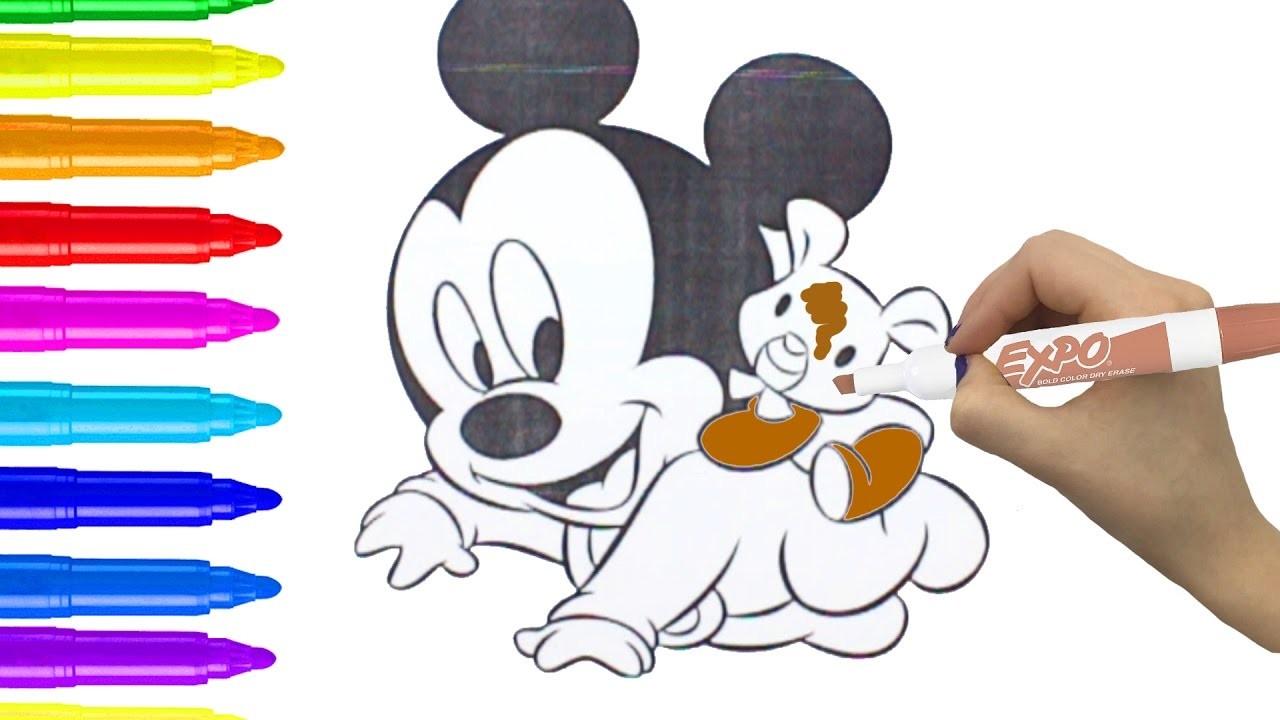Featured image of post Dibujos Para Colorear Mickey Mouse Bebe Descarga estos dibujos de minnie para colorear listos para imprimir de forma gratuita entra aqu y pinta todos los que quieras