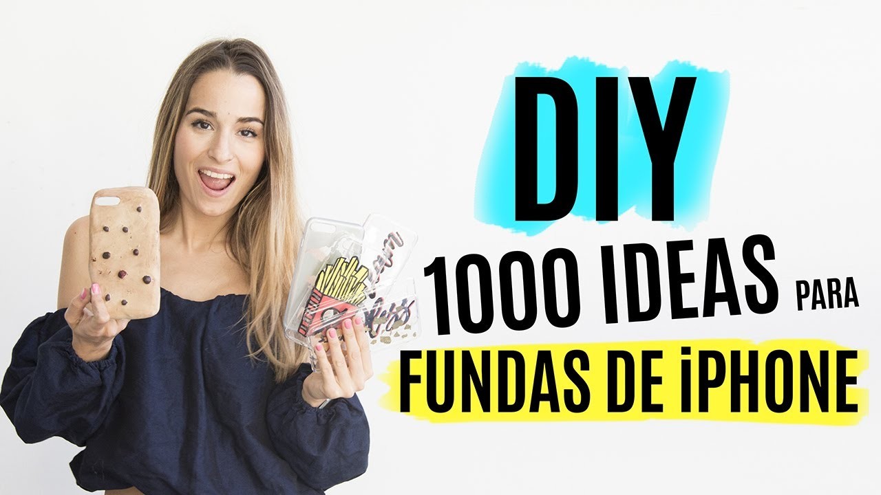 DIY 1000 ideas para hacer fundas de iPhone | Tumblr
