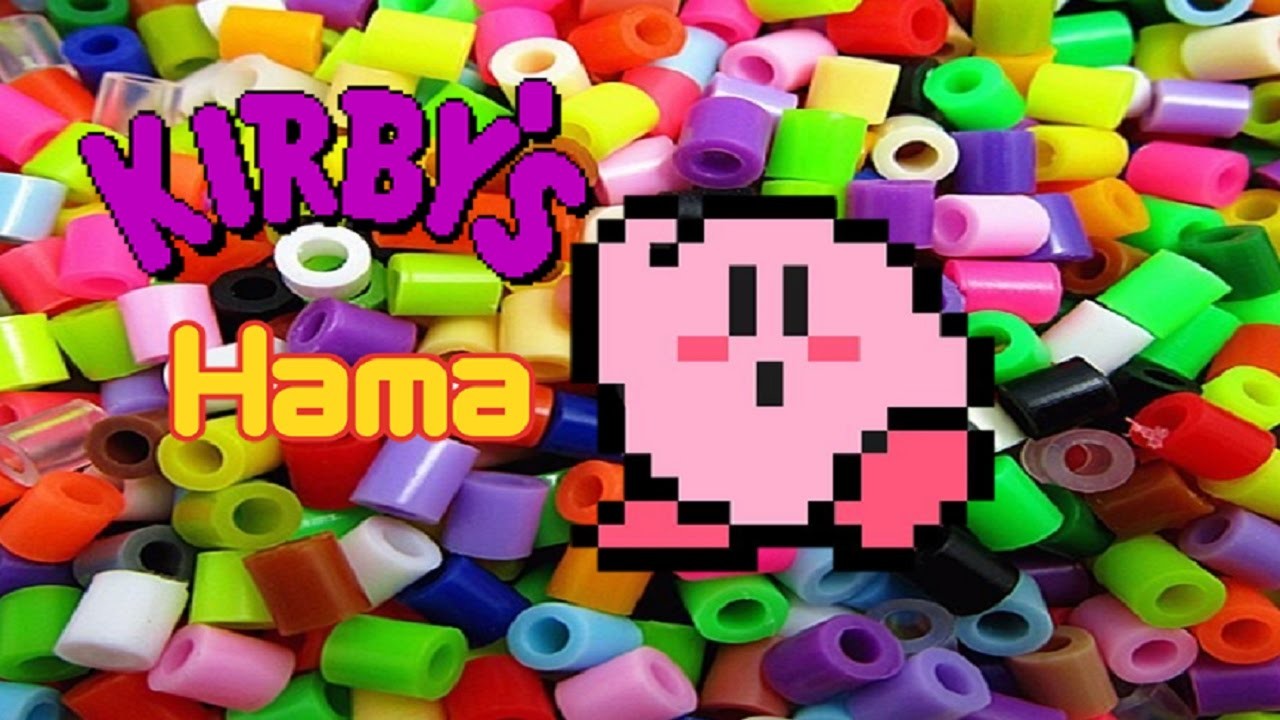Kirby's adventure hama beads time lapse