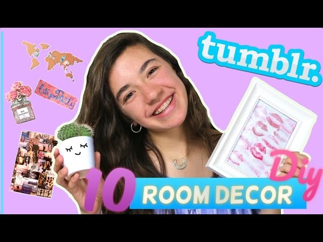 10 TUMBLR ROOM DECOR. Ideas para decorar tu cuarto | Kitty Sweety