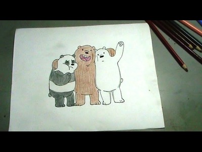 Aprende a dibujar los osos de Escandalosos Cartoon Network