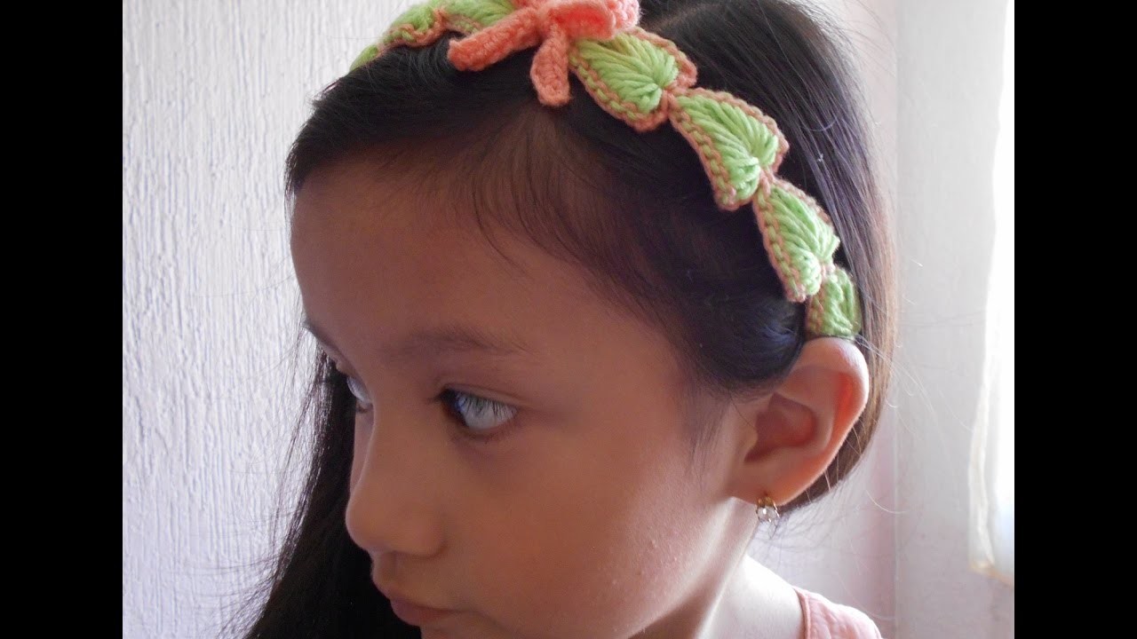 Cordón punto fantasía (tiara, vincha, gargantilla, pulsera, diadema). Point lace fantasy (headband)