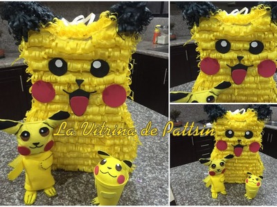Piñata Pikachu de Pokemon