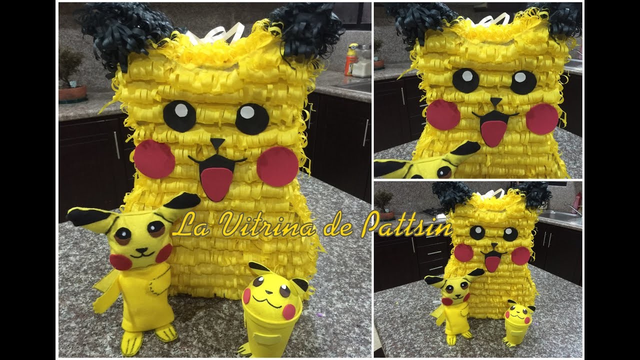Piñata Pikachu de Pokemon