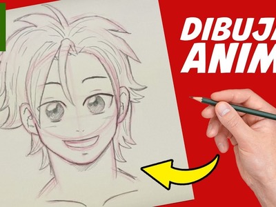COMO DIBUJAR ANIME PARA PRINCIPIANTES - Como dibujar rostro masculino estilo manga