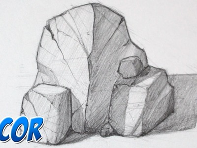 Como Dibujar Rocas - Parte 1