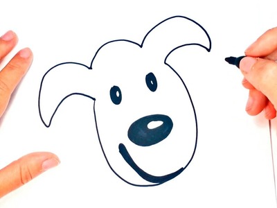 Cómo dibujar un Perro para niños | Dibujo de Perro paso a paso