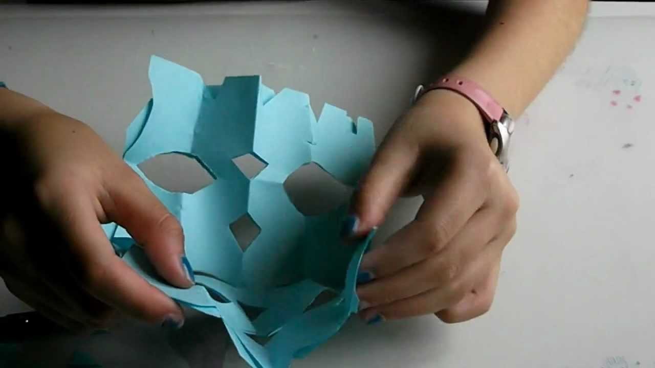 Cómo hacer un mantel o tapete de papel.