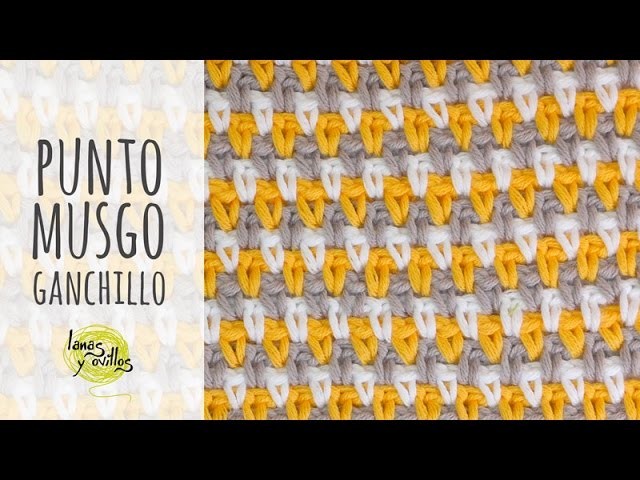 Tutorial Punto Musgo Ganchillo | Crochet