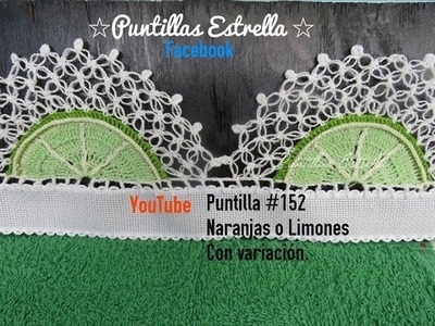 Puntilla #152  Naranjas o Limones ????????con variacion