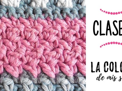 LA COLCHA DE MIS SUEÑOS: CLASE 9 | punto suzette a crochet