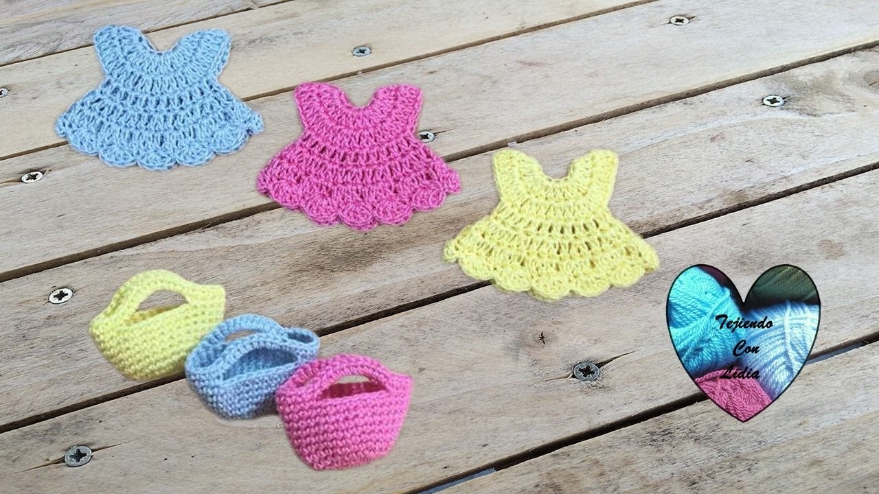 Souvenir tejidos a crochet 4 modelos parte 1.2