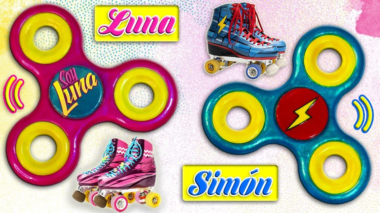 ♥ DIY: Fidget Spinner Reversible de SOY LUNA y Simón ó Matteo ♥