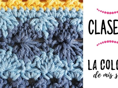 LA COLCHA DE MIS SUEÑOS: CLASE 13 | punto ruedas de catalina "catherine wheels" a crochet