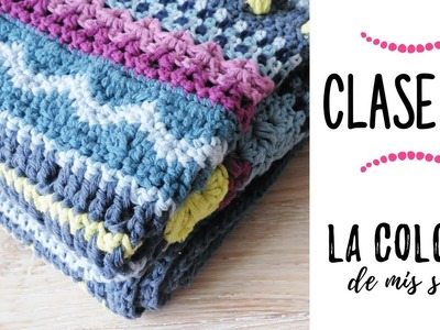 LA COLCHA DE MIS SUEÑOS: CLASE 20 | 3 bordes a crochet para tu colcha + cómo bloquear un tejido