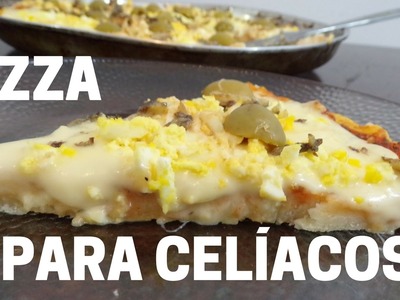 Pizza para celíacos - Receta libre de gluten, sin TACC