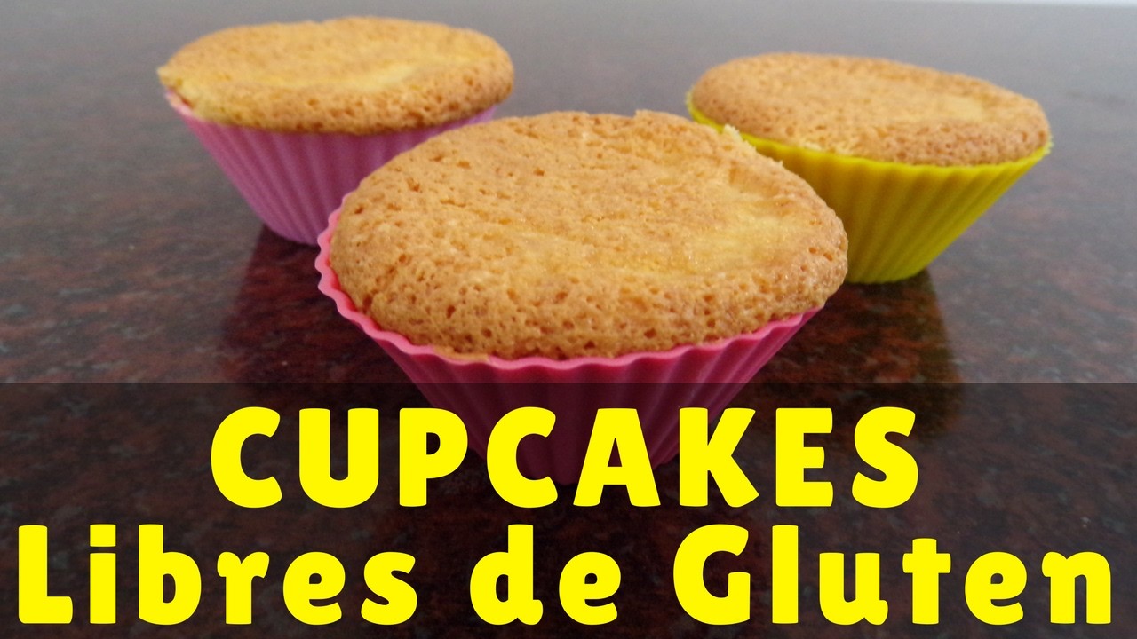 Receta - Cupcakes libres de gluten, aptos para celíacos