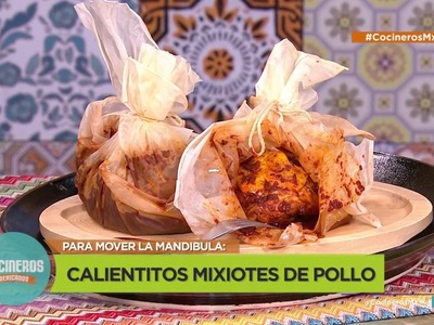 Receta: Mixiotes de pollo | Cocineros Mexicanos