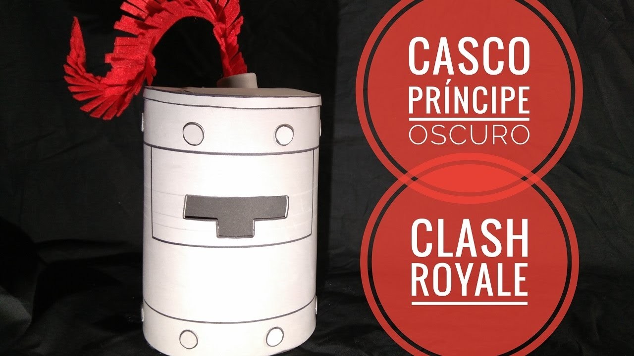 Casco Príncipe Oscuro Clash Royale