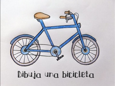 Cómo dibujar una bicicleta [Dibujo fácil para niños ☺]
