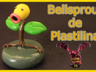 Como Hacer a Pokémon Bellsprout de Plastilina.How to Make Pokémon Bellsprout with Clay.Pokémon GO