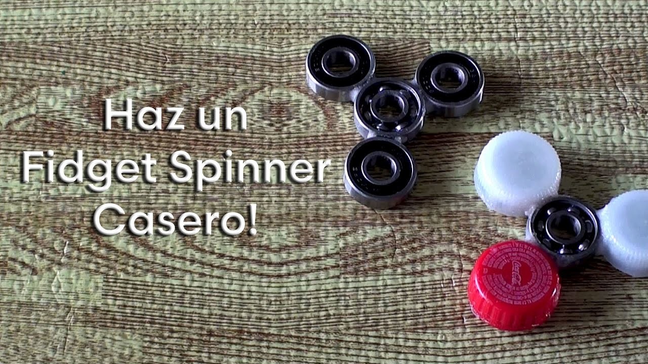 Como hacer un Fidget Spinner Casero
