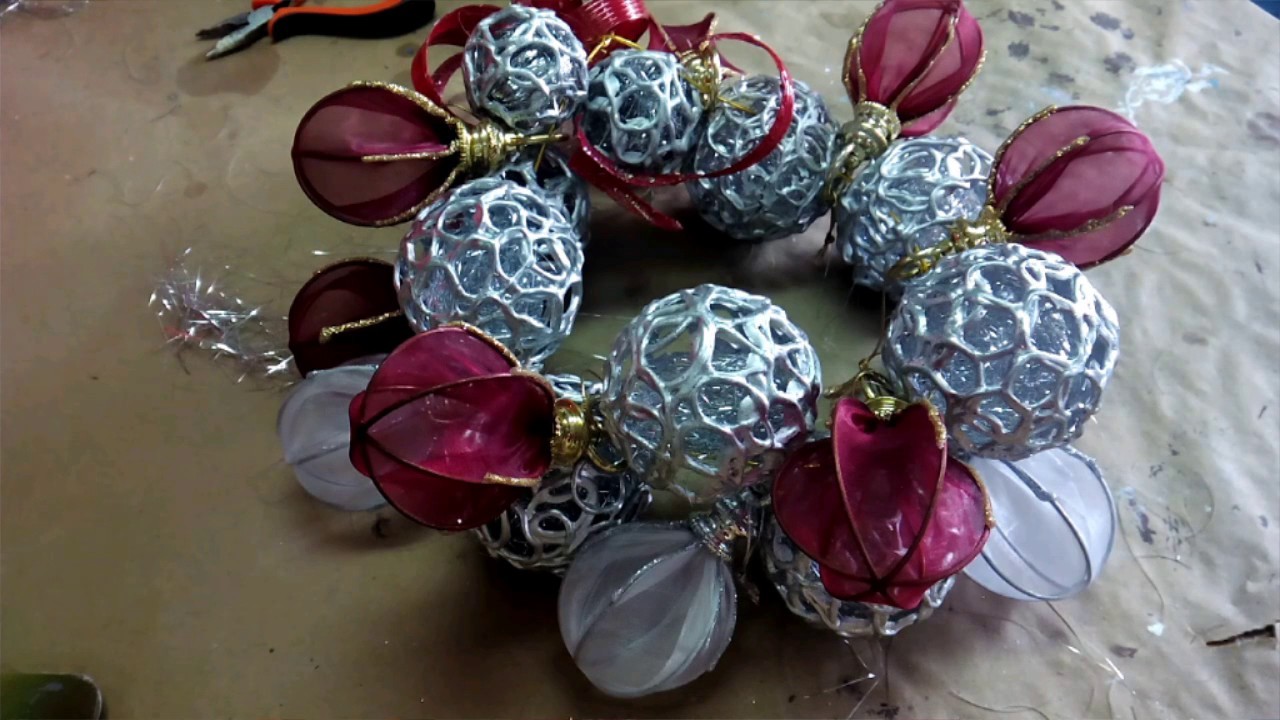 DIY CORONA DE NAVIDAD FACIL