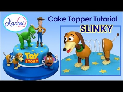 Toy Story (Cake Topper): Slinky. Cómo hacer a Slinky para tortas