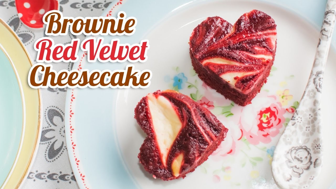 Brownie Red Velvet Cheesecake | #2 Mesa dulce para Baby Shower | Quiero Cupcakes!