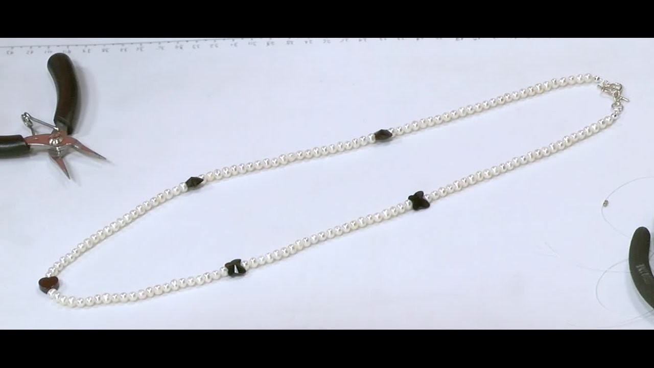 Como Hacer un Collar para Mujer de Perlas Cultivadas - Hogar Tv  por Juan Gonzalo Angel
