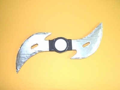 Como hacer un cuchillo de papel - Cuchillo Vampiro   - Cuchillo de Blade