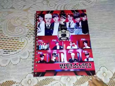 CUADERNO LIBRETA BTS DOPE KPOP