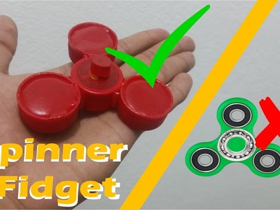 Spinner fidget CASERO (Sin Rodamiento Balero) Life HACKS