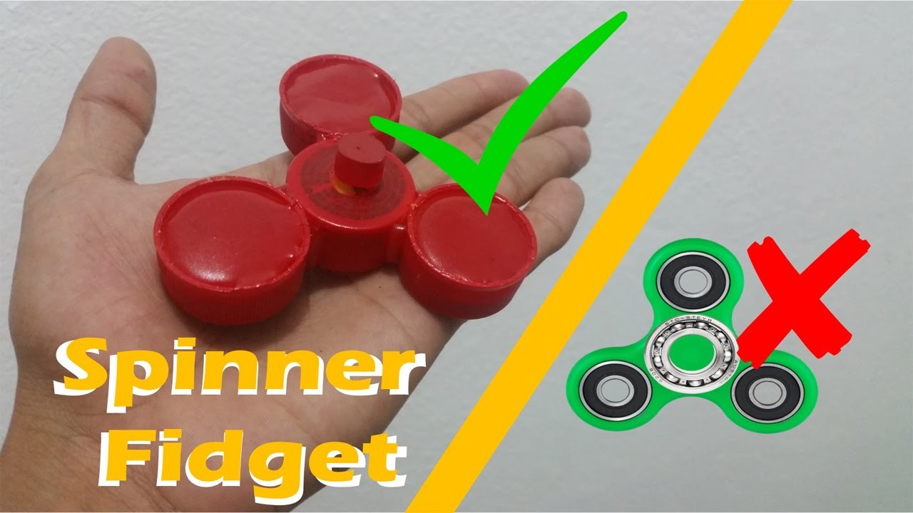 Spinner fidget CASERO (Sin Rodamiento Balero) Life HACKS