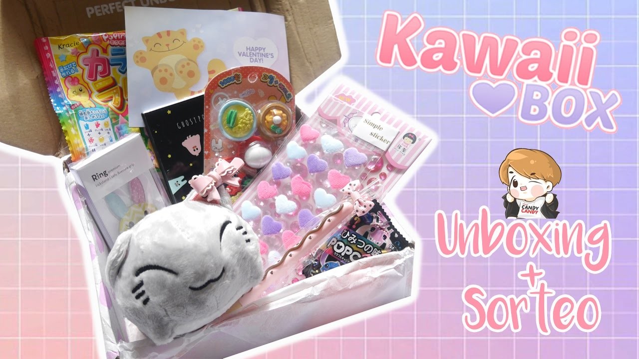 [UNBOXING] Reseña de Kawaii Box + Sorteo Internacional ♥ Tenemos nueva Mascota! [CERRADO]