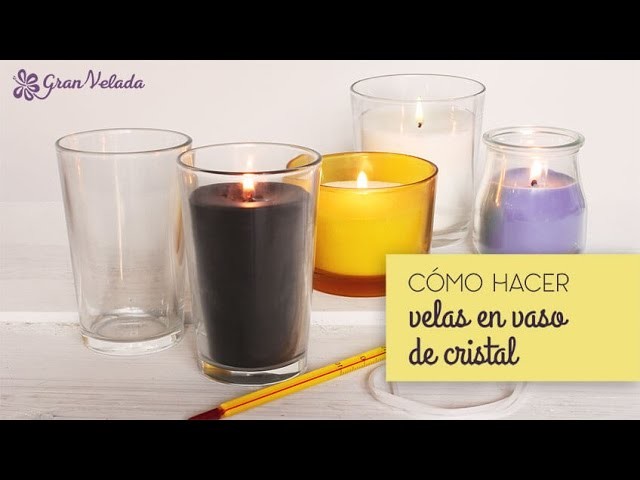 Velas Vaso Cristal