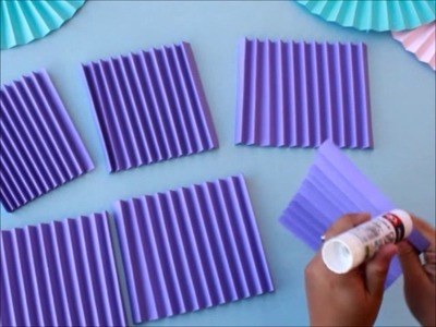 Cómo hacer rosetas de papel