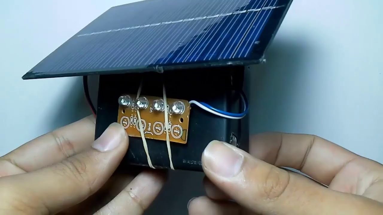 Como Hacer Una Lampara Solar . How to Make a Sunlamp