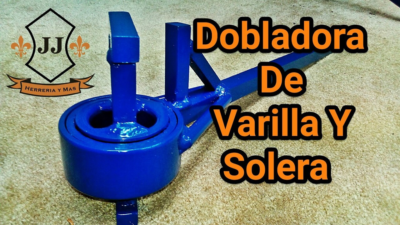 TUTORIAL - Dobladora De Varilla Y Solera