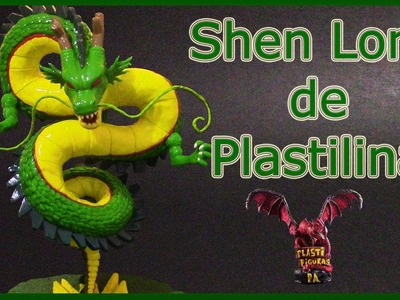 Como Hacer a Shen Long de Plastilina.How to Make Shen Long with Clay.Dragon Ball