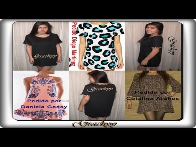 Como trazar vestidos remerones "Peticion"