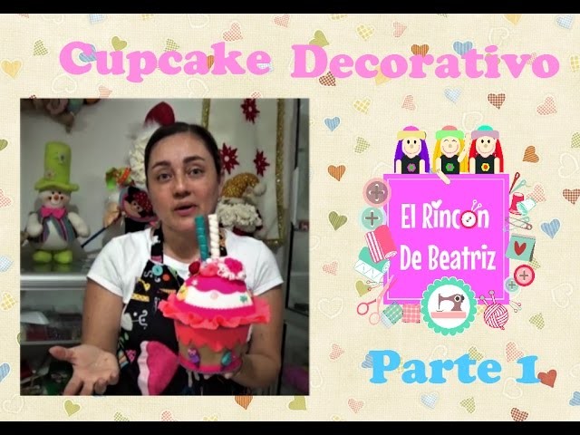 Cupcake Decorativo - Parte 1