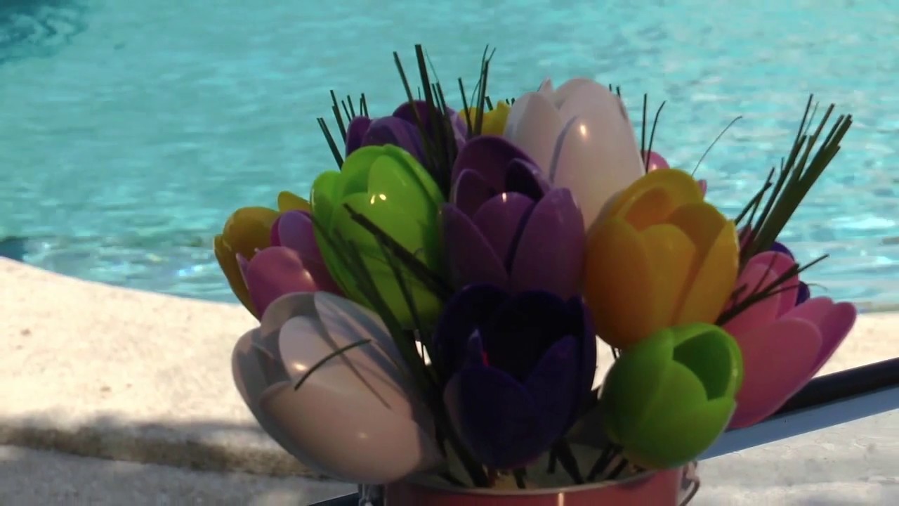 Hermosos Tulipanes con Cucharas - Fácil& Con Amor.
