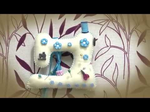 Máquina de coser alfiletero - Yasna Pino - Casa Puchinni