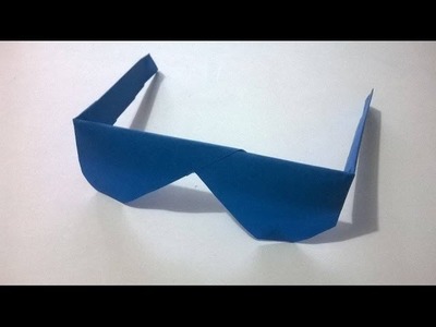 Origami: Cómo hacer unos Espectaculares LENTES DE PAPEL -  Audio Español