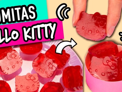 Regalos para 14 de Febrero ❤ Gomitas caseras de Hello Kitty  | Manualidades San Valentin ❤ Catwalk